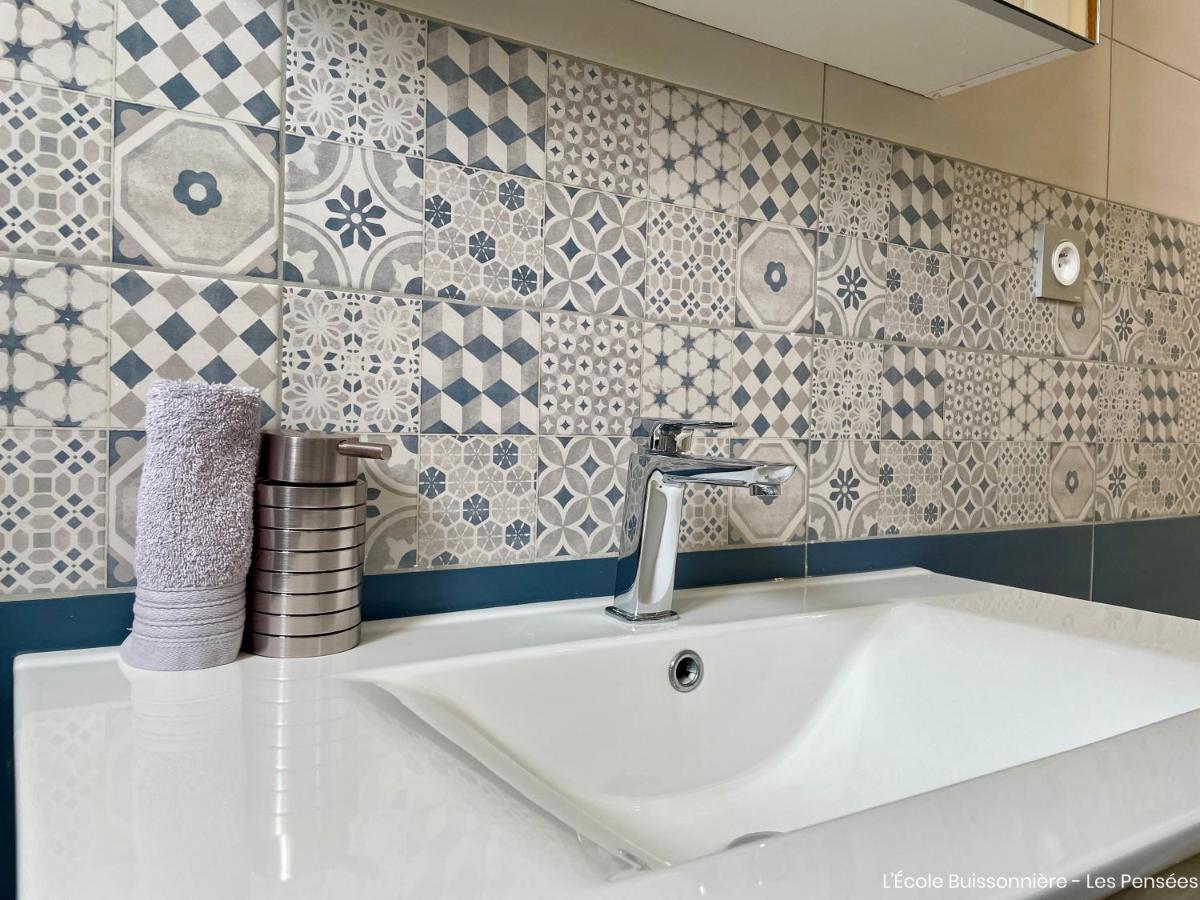 L'Ecole Buissonniere Apartman Saint-Vigor-le-Grand Kültér fotó