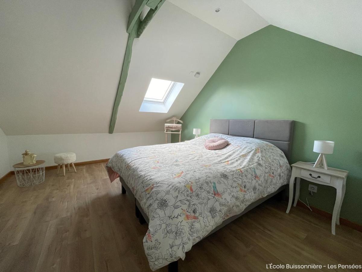 L'Ecole Buissonniere Apartman Saint-Vigor-le-Grand Kültér fotó