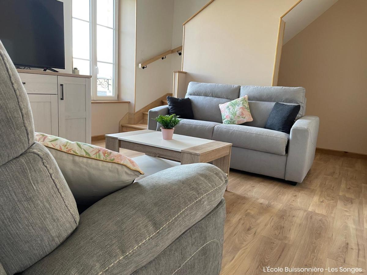 L'Ecole Buissonniere Apartman Saint-Vigor-le-Grand Kültér fotó