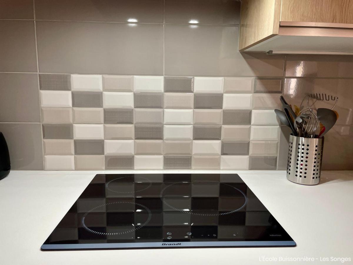 L'Ecole Buissonniere Apartman Saint-Vigor-le-Grand Kültér fotó