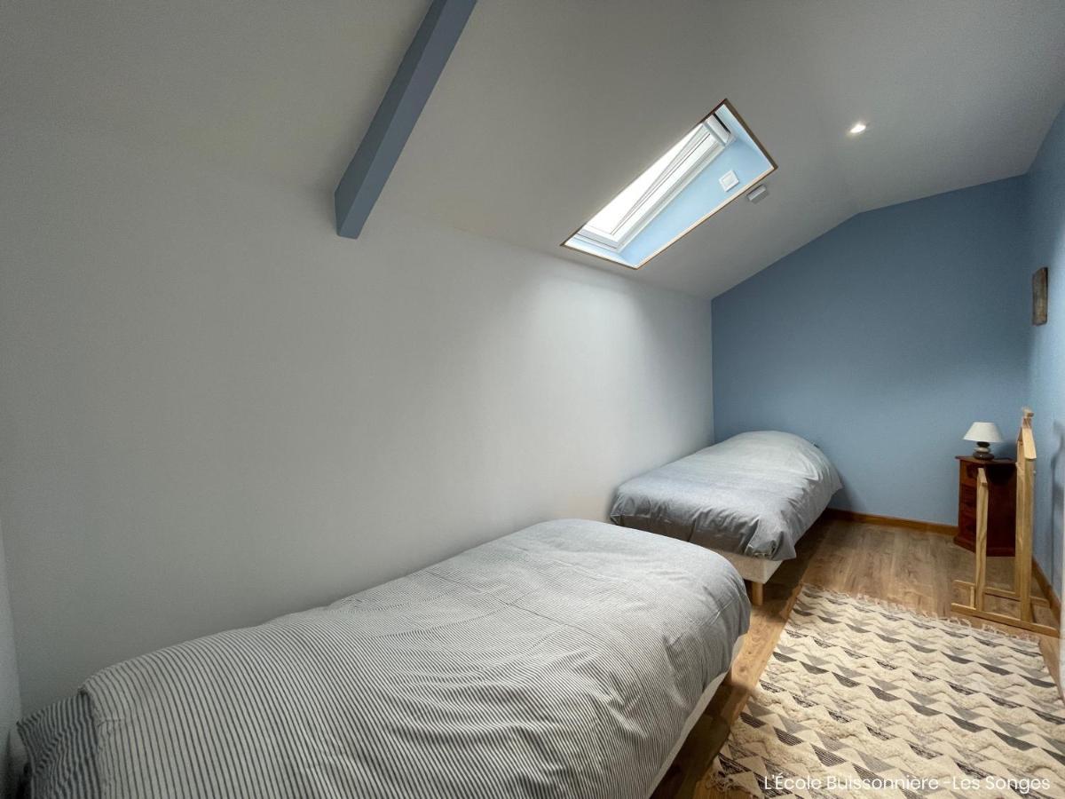 L'Ecole Buissonniere Apartman Saint-Vigor-le-Grand Kültér fotó