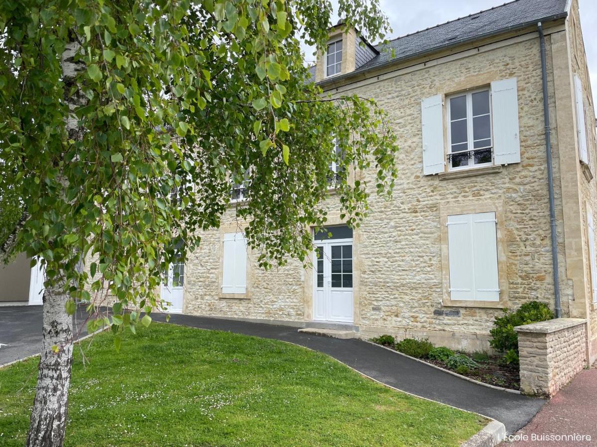 L'Ecole Buissonniere Apartman Saint-Vigor-le-Grand Kültér fotó