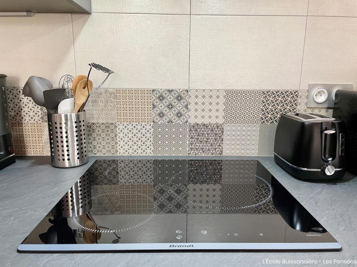 L'Ecole Buissonniere Apartman Saint-Vigor-le-Grand Kültér fotó