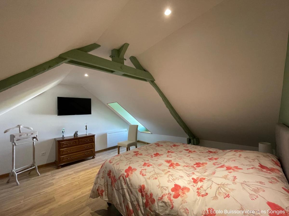 L'Ecole Buissonniere Apartman Saint-Vigor-le-Grand Kültér fotó